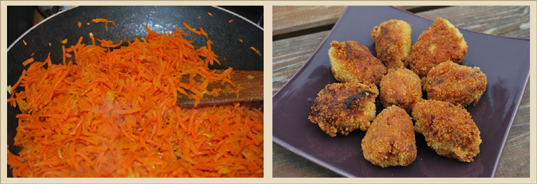 croquettes de carottes