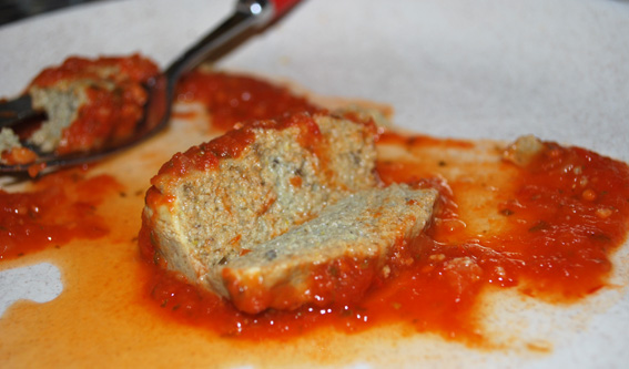 Flan de caviar d'aubergine