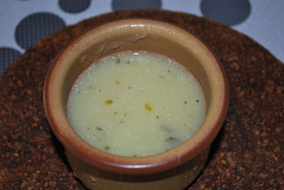 velouté d'endive et de topinambour