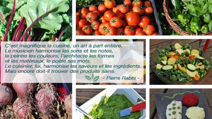 Magnifique cuisine Pierre Rabhi
